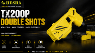 HUSHA TX200P | আইন প্রয়োগের জন্য ডুয়াল-শট নন-লেথাল ডিভাইস