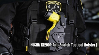 HUSHA TX200P এর জন্য নতুন অ্যান্টি-স্ন্যাচ কৌশলগত হোলস্টার প্রবর্তন করেছে